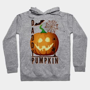 Daddy Pumpkin Halloween Father Funny Skeleton Hoodie